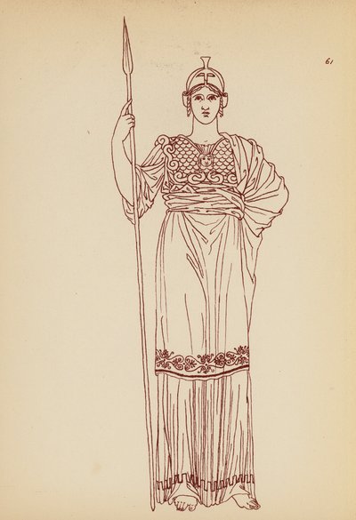Antikes griechisches Frauenkostüm von John Moyr Smith