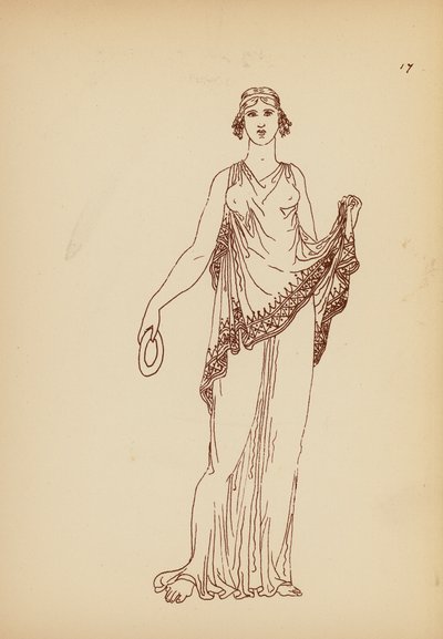 Antikes griechisches Frauenkostüm von John Moyr Smith
