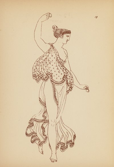 Antikes griechisches Frauenkostüm von John Moyr Smith