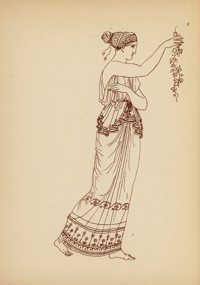 Antikes griechisches Frauenkostüm von John Moyr Smith