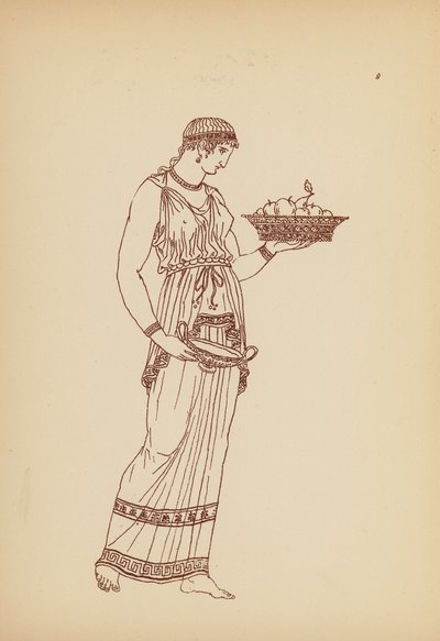 Antikes griechisches Frauenkostüm von John Moyr Smith