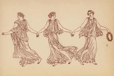 Antikes griechisches Frauenkostüm von John Moyr Smith