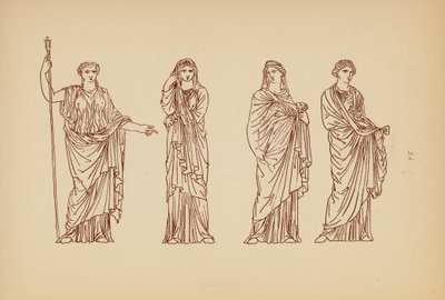 Antikes griechisches Frauenkostüm von John Moyr Smith