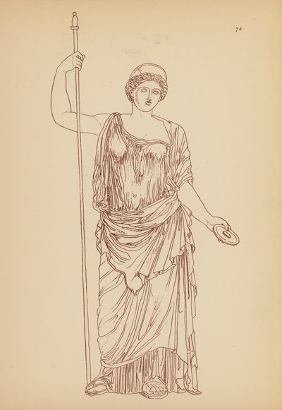 Antikes griechisches Frauenkostüm von John Moyr Smith