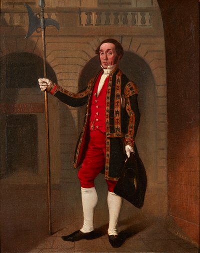Porträt eines Beamten der Stadt Edinburgh von John Myles