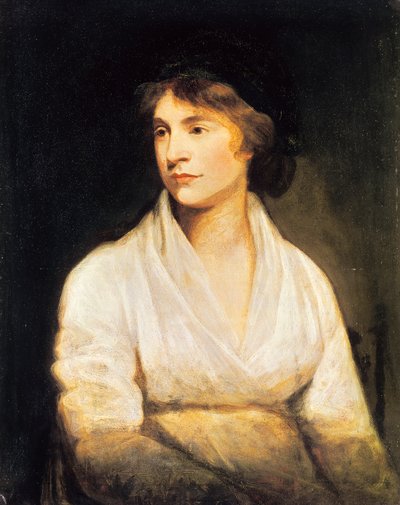 Porträt von Mary Wollstonecraft, ca. 1797 von John Opie