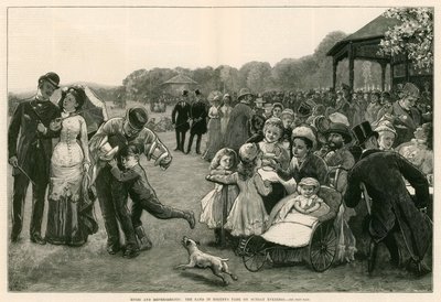 Musik und Erfrischungen: Die Band im Regent