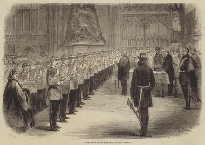 Vereidigung der 3. Londoner Gewehre von John Palmer