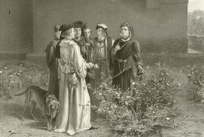 Die rivalisierenden Rosen von John Pettie