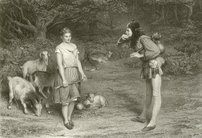 Touchstone und Audrey von John Pettie