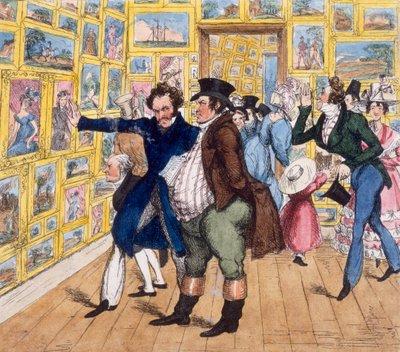 Konzeption jenseits des Ausdrucks oder Der Höhepunkt der bildlichen Kritik, 1829 von John Phillips