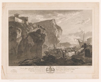 Ansicht von Europa Point, Gibraltar von John Pye (I)