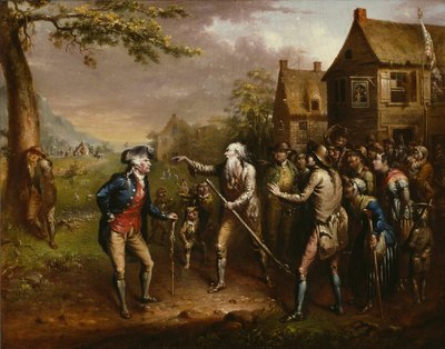 Rip Van Winkle, 1829 von John Quidor