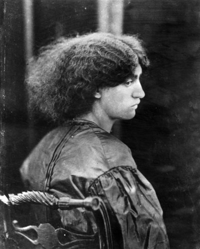Jane Morris, posiert von Dante Gabriel Rossetti, 1865 von John R. Parsons
