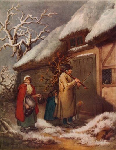 Die Cottage-Familie, 18. Jahrhundert von John Raphael Smith