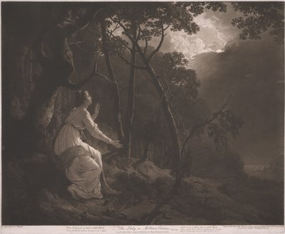 Die Dame in Miltons Comus von John Raphael Smith