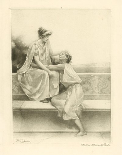 Illustration für die Gedichte von Catullus von John Reinhard Weguelin