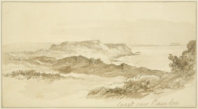 Küste bei Clevedon von John Reverend Eden