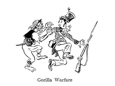 Guerillakrieg, wie er in Spanien und Portugal während der Napoleonischen Kriege praktiziert wurde von John Reynolds