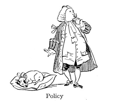 Sir Robert Walpole, Politik, Lass schlafende Hunde liegen von John Reynolds