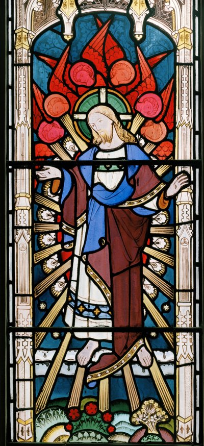 Christus und Seraphim (aus Die klugen und törichten Jungfrauen) von John Richard Clayton