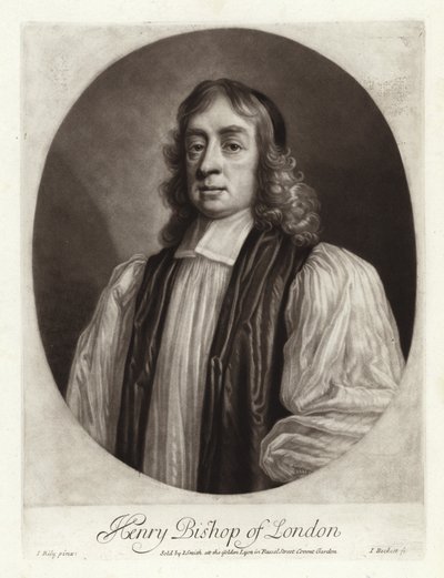 Porträt von Henry Compton, Bischof von London von John Riley