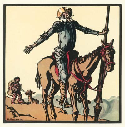 Kensington Reime: Don Quixote von John Robert (after) Monsell