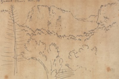 Grande Chartreuse, 24. Oktober von John Robert Cozens