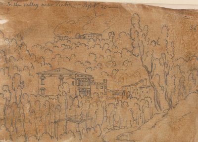 Im Tal bei Vietri, 20. September von John Robert Cozens