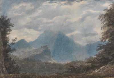 Monte della Madonna, bei Argua von John Robert Cozens