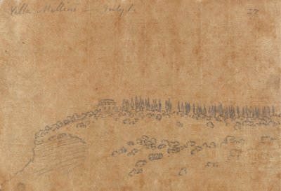 Villa Mellini, 1. Juli von John Robert Cozens