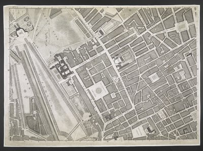 Plan von London, Piccadilly, St. James