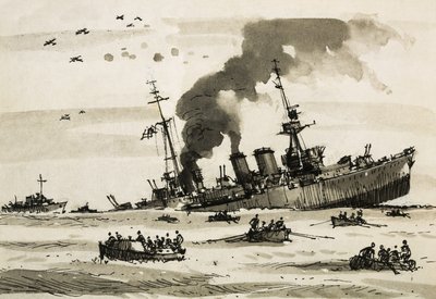 Nach der Malta-Operation 1942 wurde die Kairo von britischen Zerstörern versenkt von John S. Smith