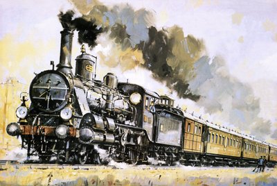 Der Orient-Express, eingeführt 1883 von John S. Smith