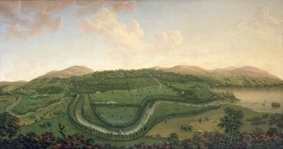 Taymouth von Norden, 1755 von John Sanger