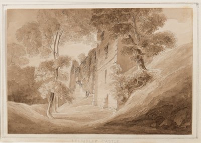 Helmsley Castle, Yorkshire, 25.-27. Oktober 1824 von John Scarlett Davis
