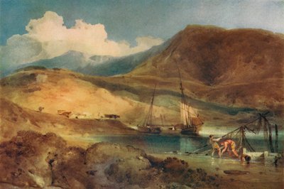 Cader Idris, von Barmouth Sands von John Sell Cotman