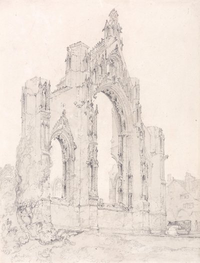 Ostende der Kirche von Howden, Yorkshire von John Sell Cotman
