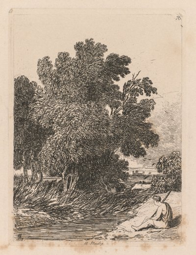 Liber Studiorum: Tafel 16, Eine Studie von John Sell Cotman