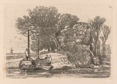 Liber Studiorum: Tafel 19, Postwick Grove, Norfolk von John Sell Cotman