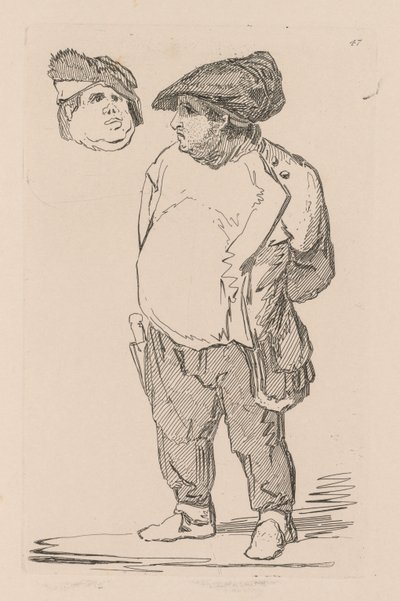 Liber Studiorum: Tafel 47, Eine Studie von John Sell Cotman