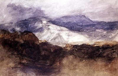 Walisische Berge von John Sell Cotman