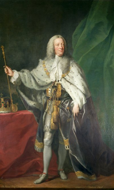 Porträt von König Georg II., 1758 von John Shackleton
