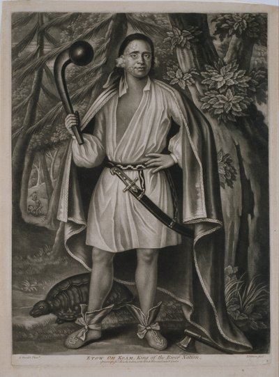 Etow Oh Koam, König der Flussnation von John Simon