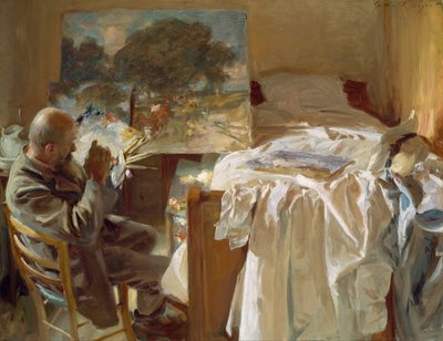 Ein Künstler in seinem Atelier von John Singer Sargent