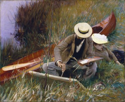 Eine Studie im Freien von John Singer Sargent