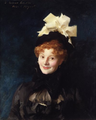 Madame Escudier, ca. 1883 von John Singer Sargent