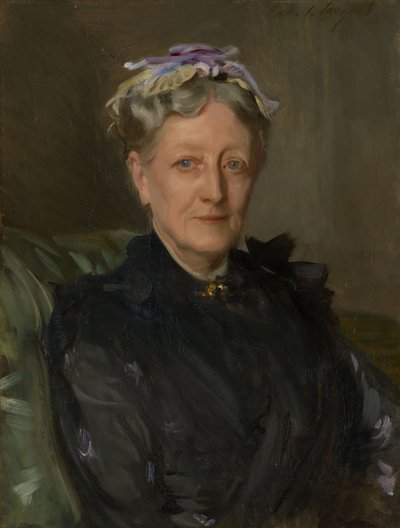 Mary Eliza Mead (geb. Mary Eliza Scribner, 1822–1896) von John Singer Sargent