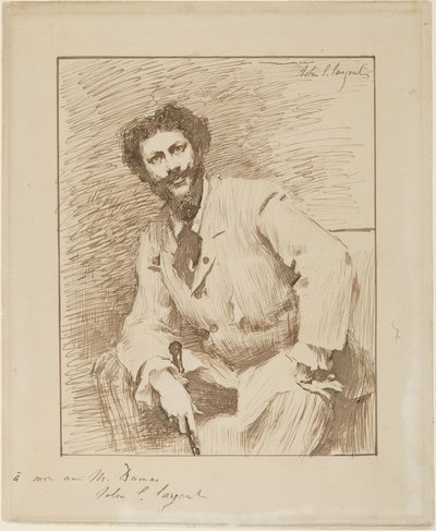 Porträt von Carolus-Duran von John Singer Sargent