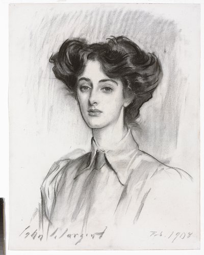 Porträt von Lady Elsie Meyer, Februar 1908 von John Singer Sargent